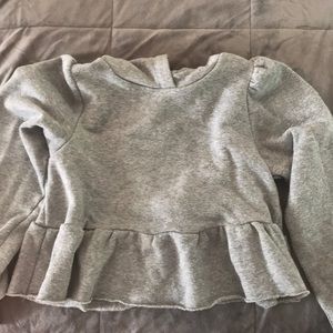 urban cropped sweatshirt